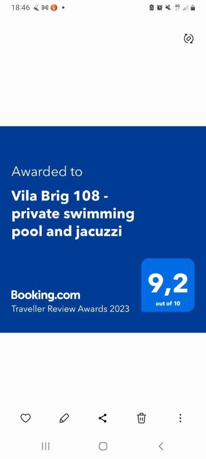 Vila Brig 108 - Private Swimming Pool And Jacuzzi Rijeka Exterior foto